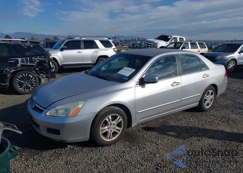 2006 Honda Accord 2.4 Se z USA, uszkodzony, nr VIN 1HGCM563X6A059271